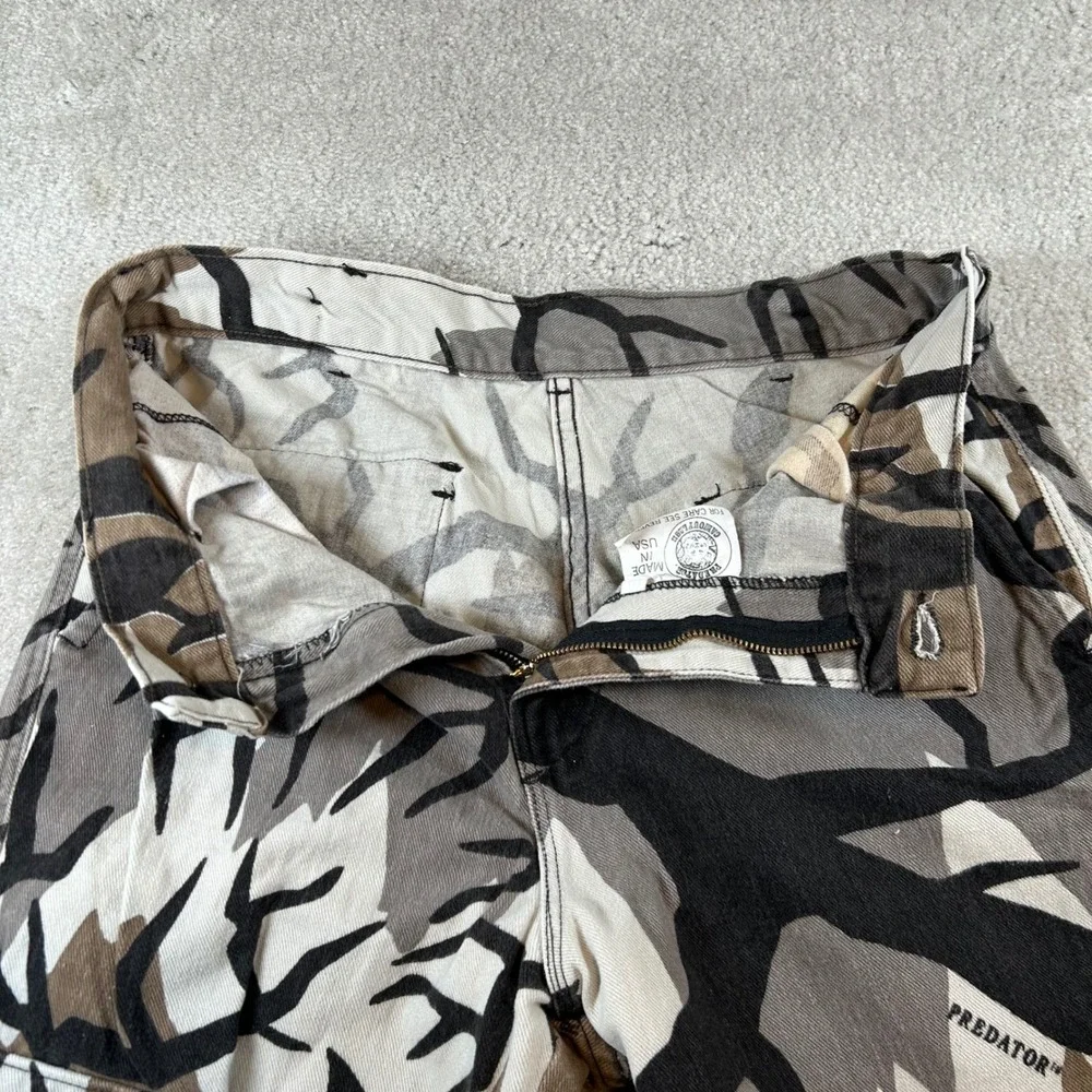 Predator Camo‎ Cargo Pants Men's Multi-Pocket Baggy Outdoor Hunting Size M 31X31